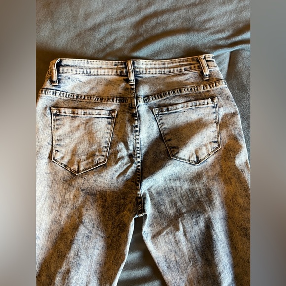 Kancan Acid Wash Skinny Jeans Size 29 - Picture 4 of 9